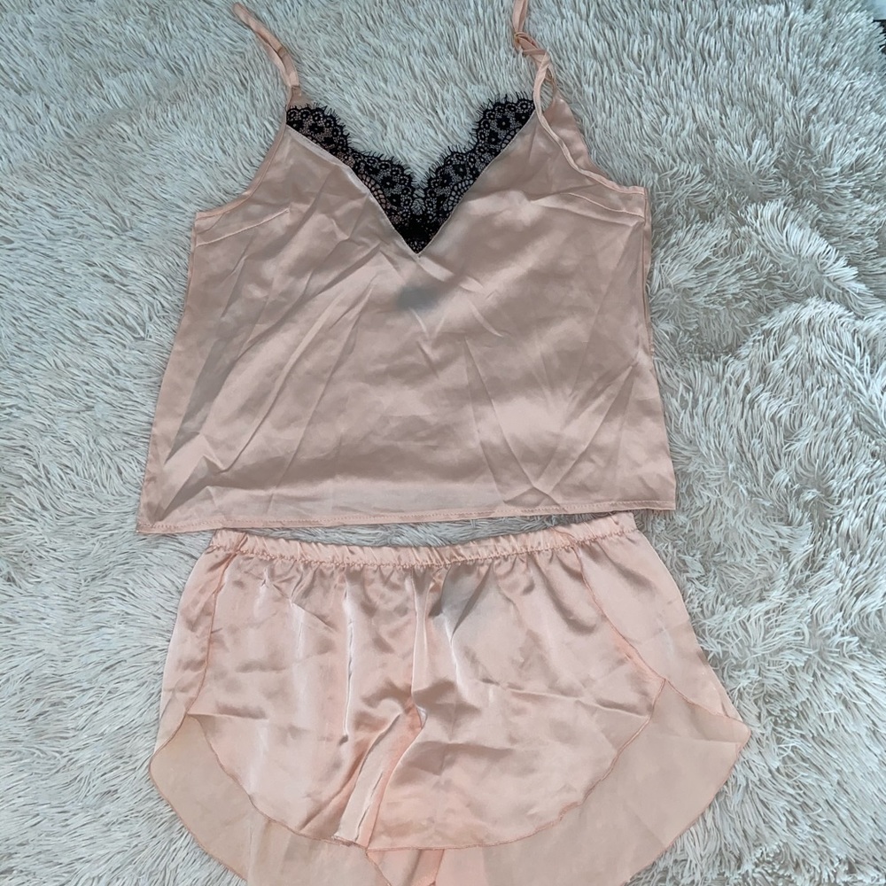 Silk pajama set